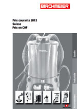 Catalogue Birchmeier 2013 (format PDF) - Cliquer ICI