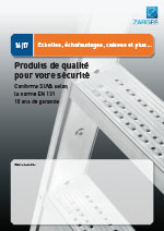 Catalogue Zarges Echelles, chafaudages, caisses et plus... (format PDF) - Cliquer ICI