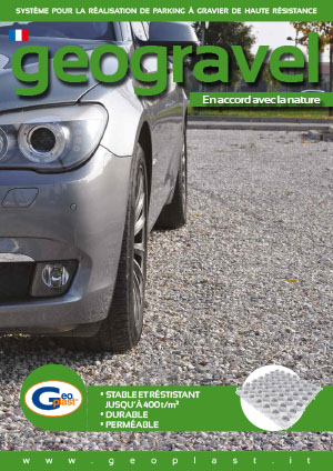 Grille Geogravel gravier