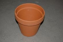 Terre cuite nature - Pot, D9cm
