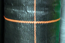 Natte tisse Aquatex noir   100g/m2 - largeur 207cm / 100 de long