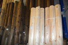 Tuteur bois - L 250 cm / 62 mm nature