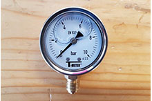 Manomtre  inox 0-10bar - 