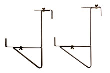 Crochets pour caissettes  fleurs - Konsolepour Eternit,rglable,150-280mm larg.265mm H,par paire