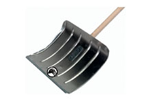 Rablais  neige ALU - Alu tremp+lame acier galvanis, 500/360mm, manche 150cm, 1,9kg