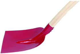 Pelle plate - rouge acier